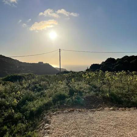 Les Oliviers Sunset Sea View On Petani Σπίτι διακοπών Βόβυκες